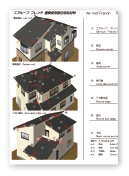 フレンチ屋根使用部位別瓦材料