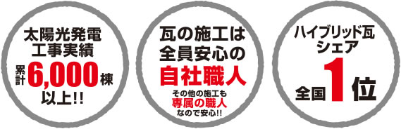 太陽光発電の実績